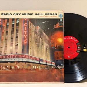 Ashley Miller – The Radio City Music Hall Organ (1957 Columbia LP)